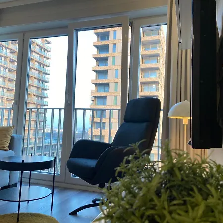 Moderne Studio Aan Zee Apartment